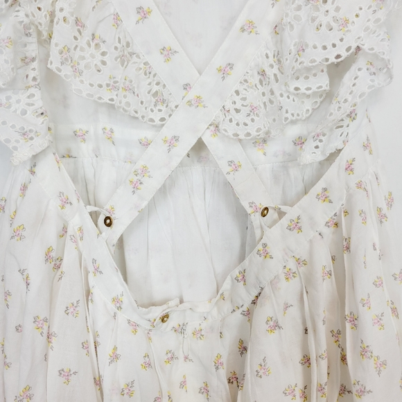 Ulla Johnson floral open back midi dress - Picture 11 of 14